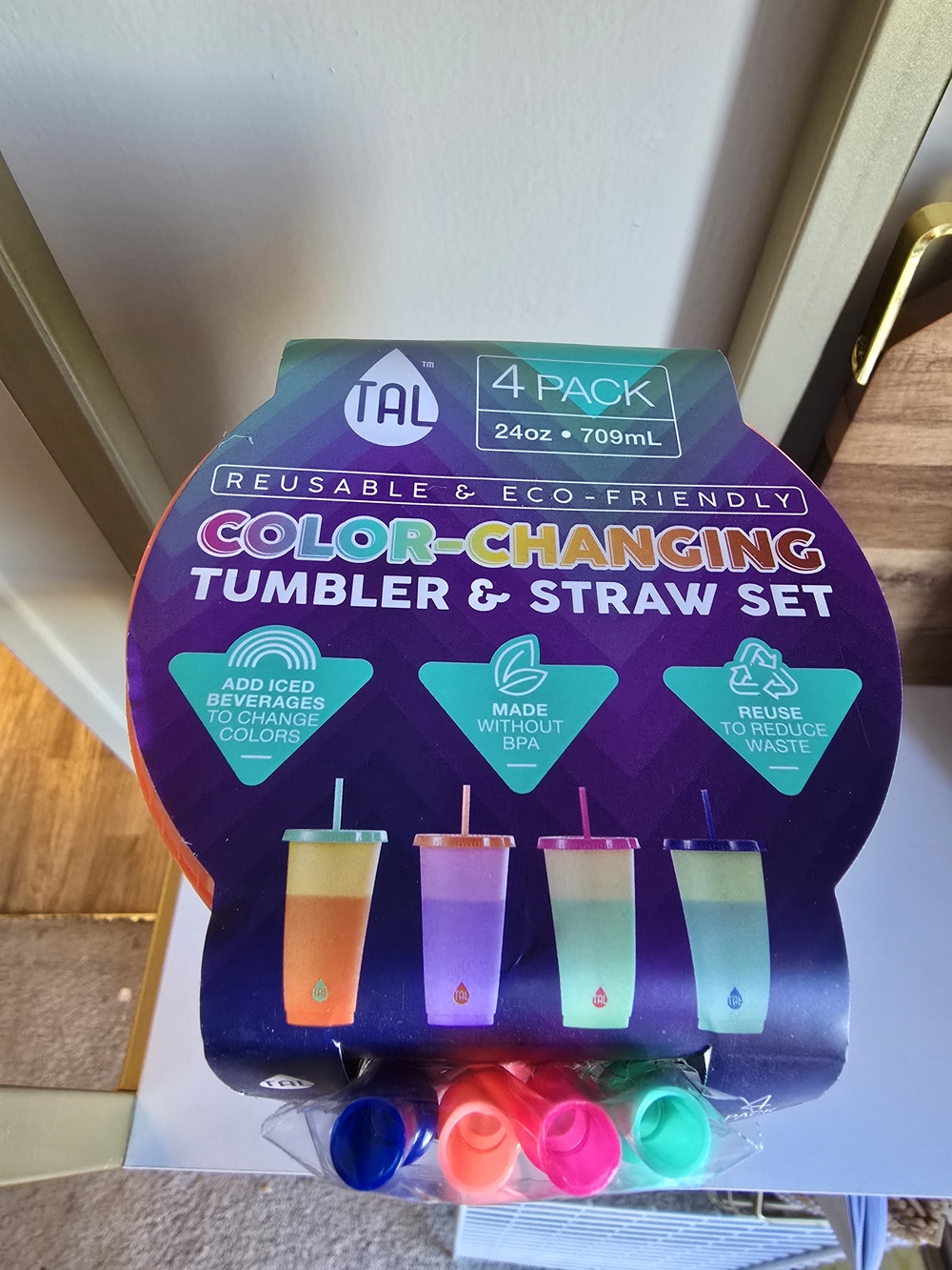 Tal Color Changing Tumber Set - Picture 3 of 3